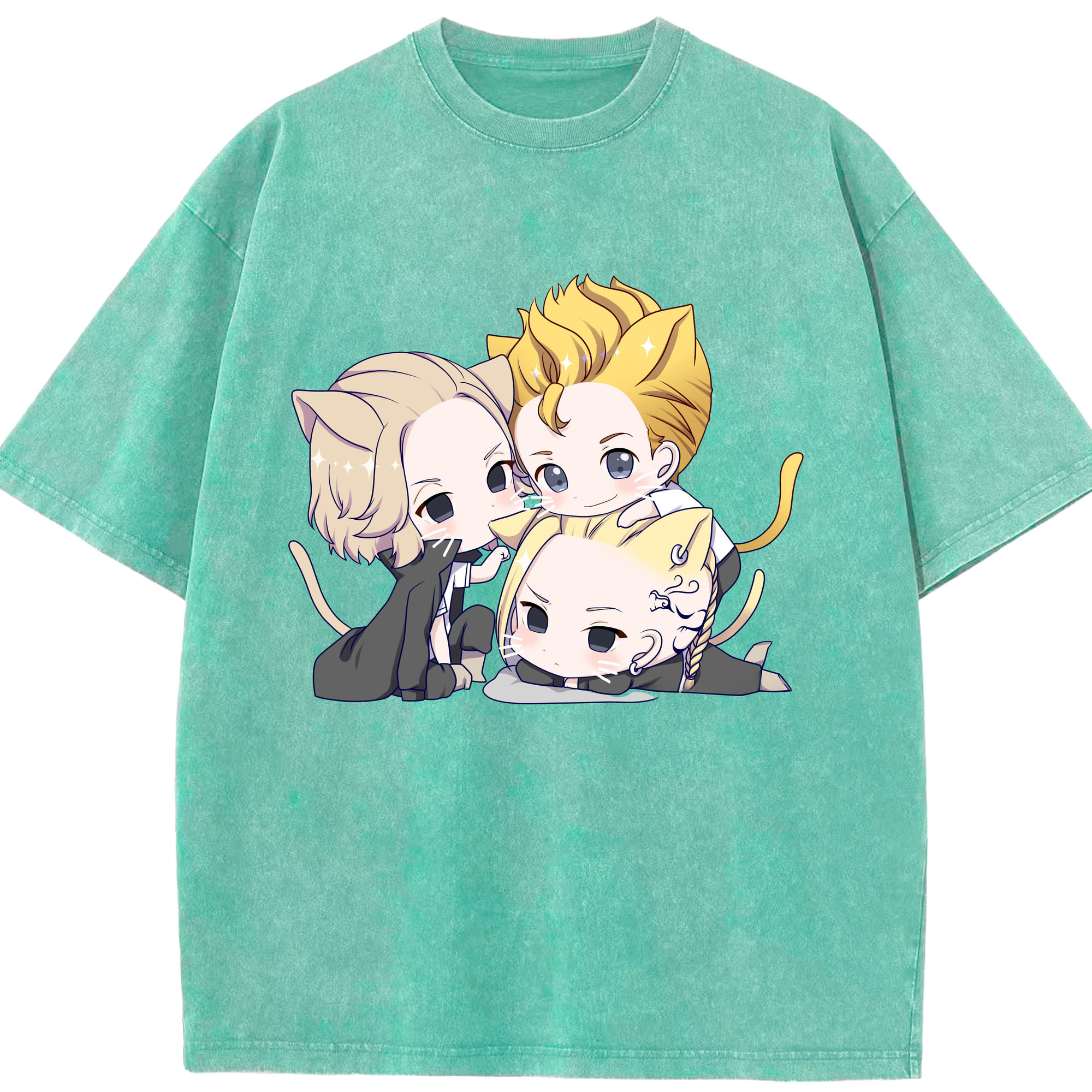 （画像用） 東京リベンジャーズ Tokyo Revengers 綿100% ヴィンテージ風 半袖Tシャツ（フロントプリント）
